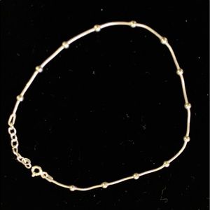 Adjustable 925 Sterling Silver Anklet🌸